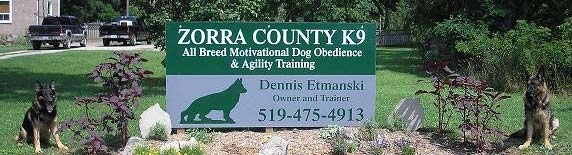 Zorra County K-9 Motivational Dog Training Property